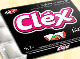 Clex Tutti Frutti com Morango