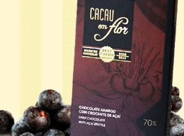 Tablete Nugali com Crocante de Açai