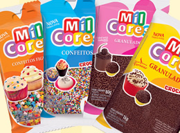 Confeitos Mil Cores Arcolor