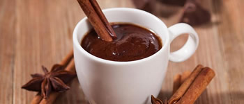 chocolate quente cremoso